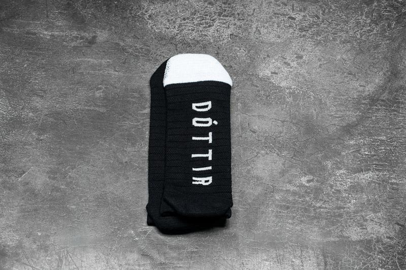 Men's Nobull LOW (ATHLETE) Socks Black White | SG I2593L